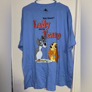 Disney Lady and the Tramp Shirt Size 2XL